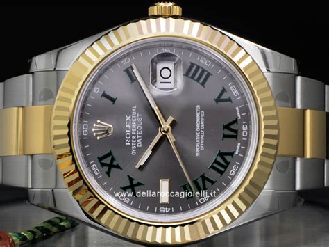 Rolex Datejust II 126333 Oyster Quadrante Ardesia Numeri 